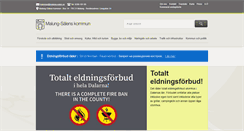 Desktop Screenshot of malung-salen.se